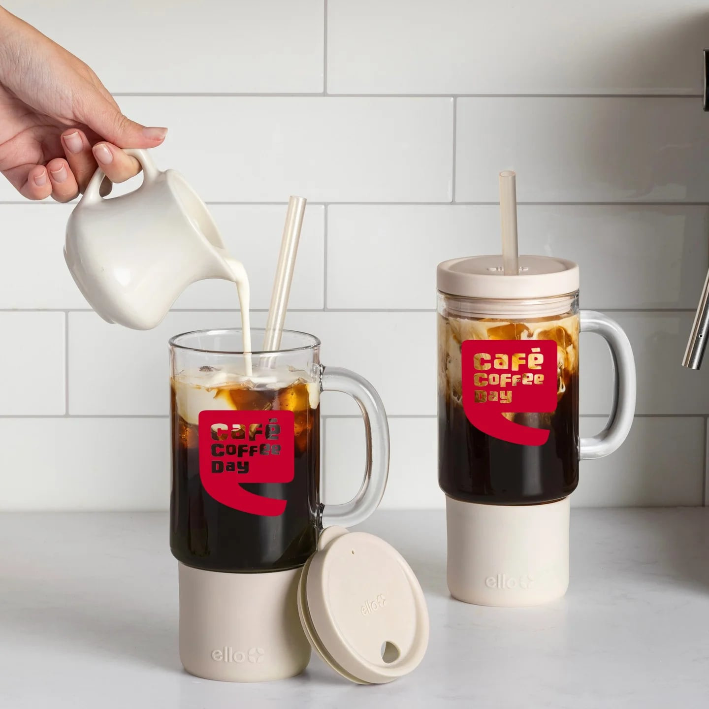 Ello® Nova Glass Travel Mug - 18 oz. Product Image