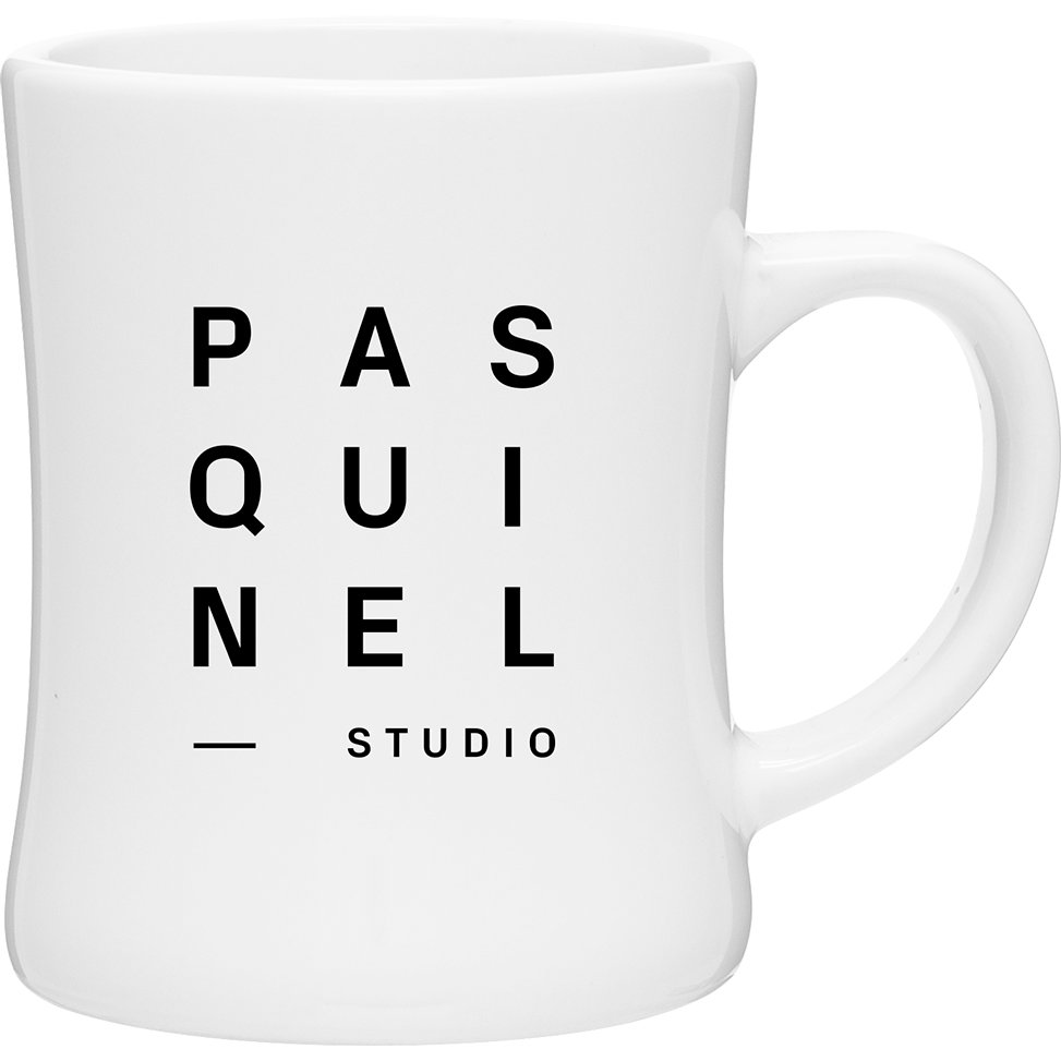 Luna Glossy Diner Mug - 14 oz. Product Image