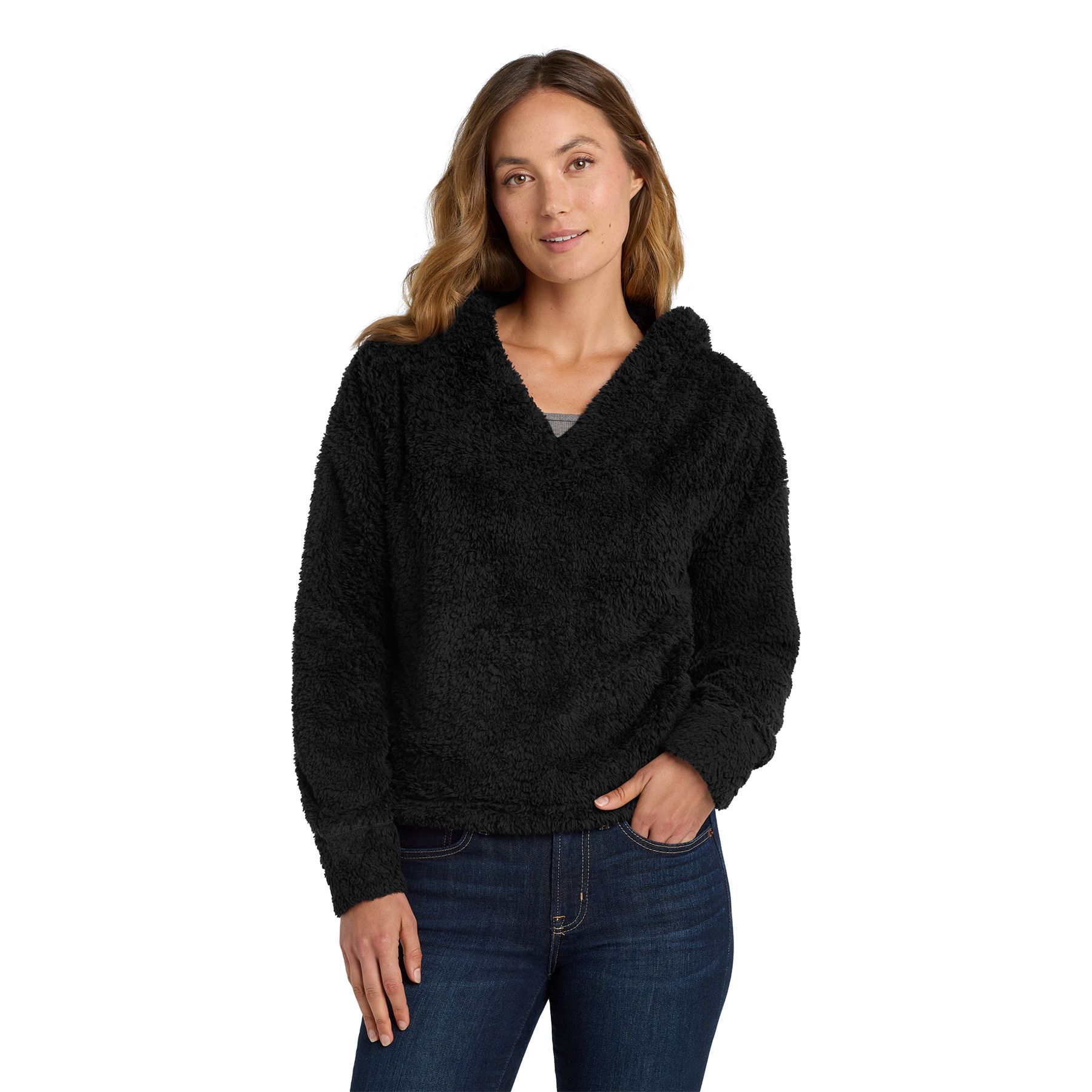 Port Authority Women's Cozy Fleece Hoodie Product Image