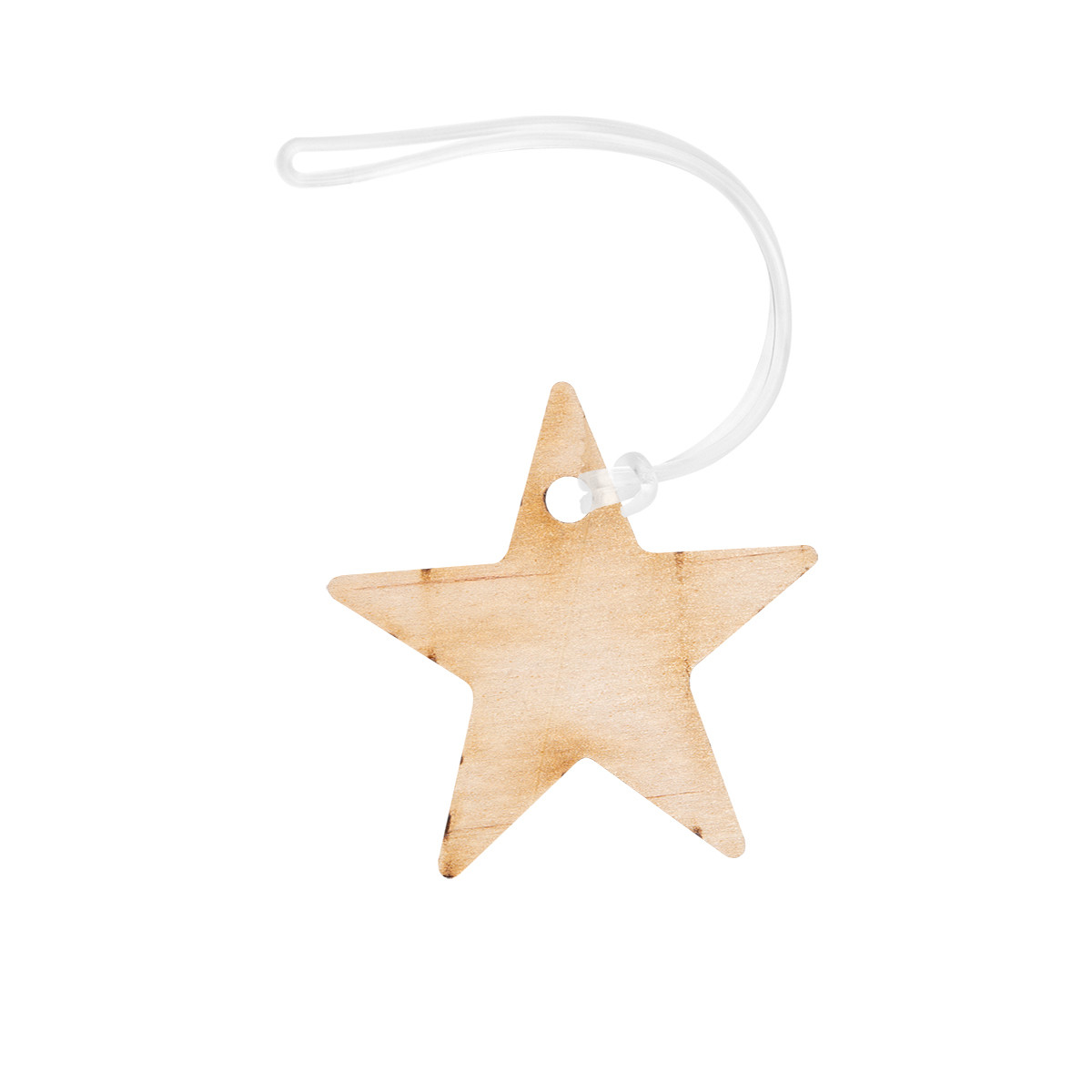 Full Color 5" Wood Bag Tag Product Image