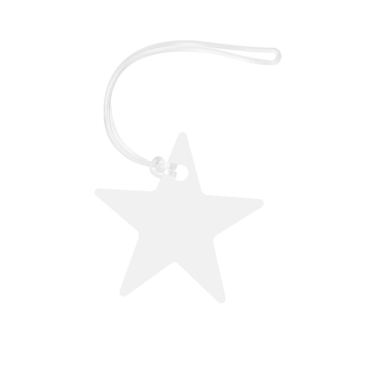 Full Color 5" Wood Bag Tag Product Image