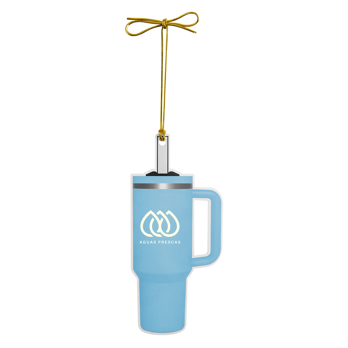 Intrepid Tumbler Shaped Acrylic Ornament Product Image