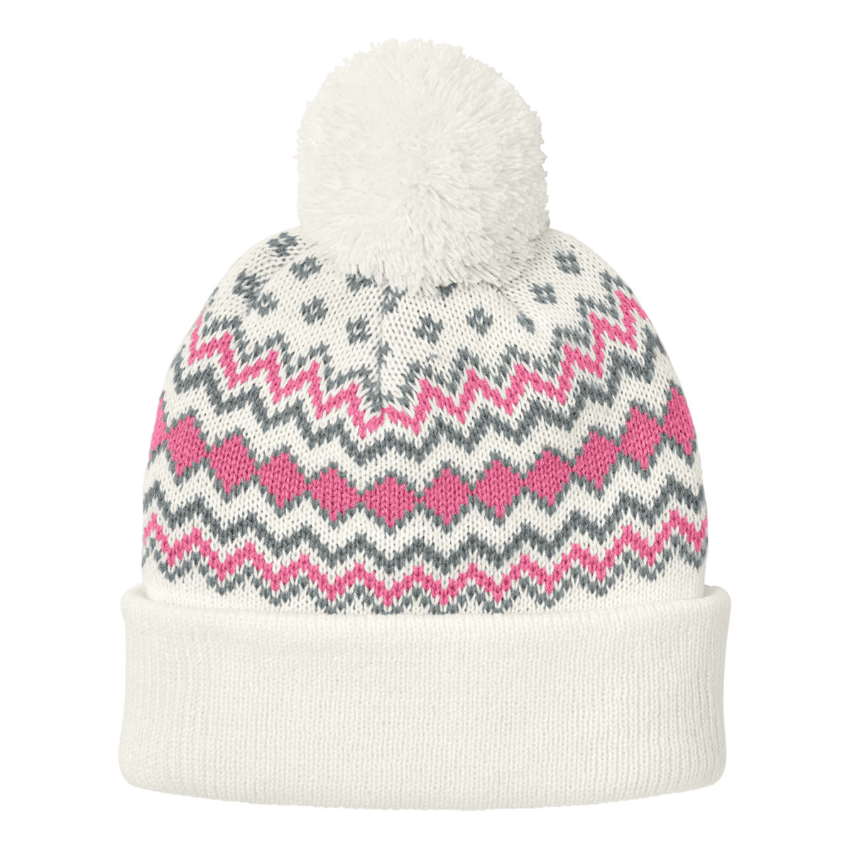 Port Authority Alpine Pom Beanie Product Image
