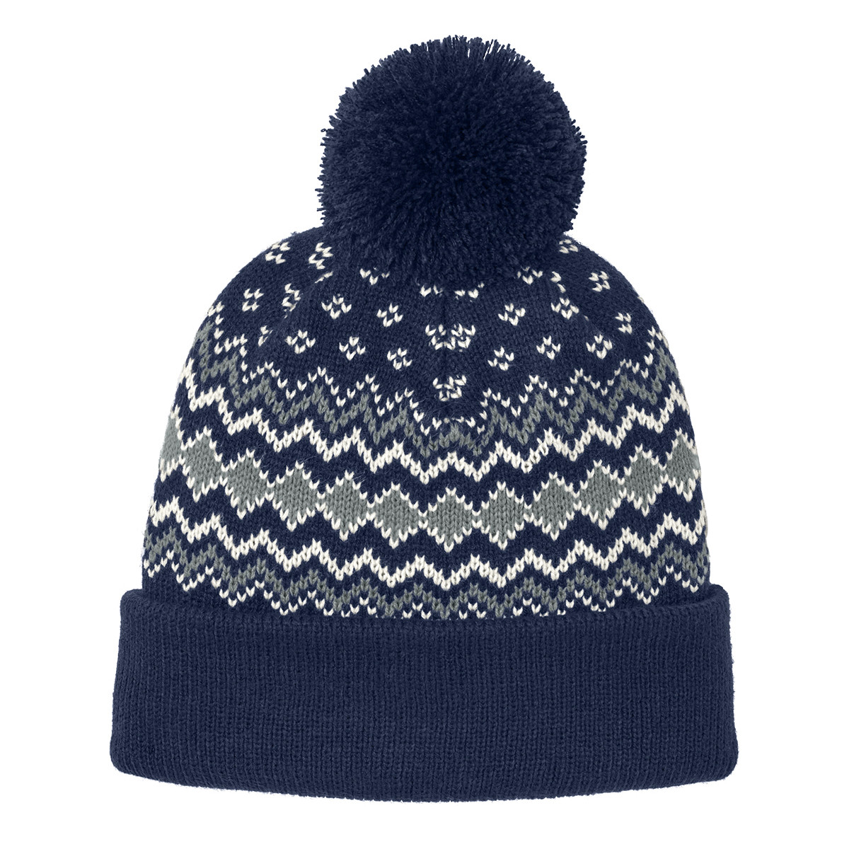 Port Authority Alpine Pom Beanie Product Image