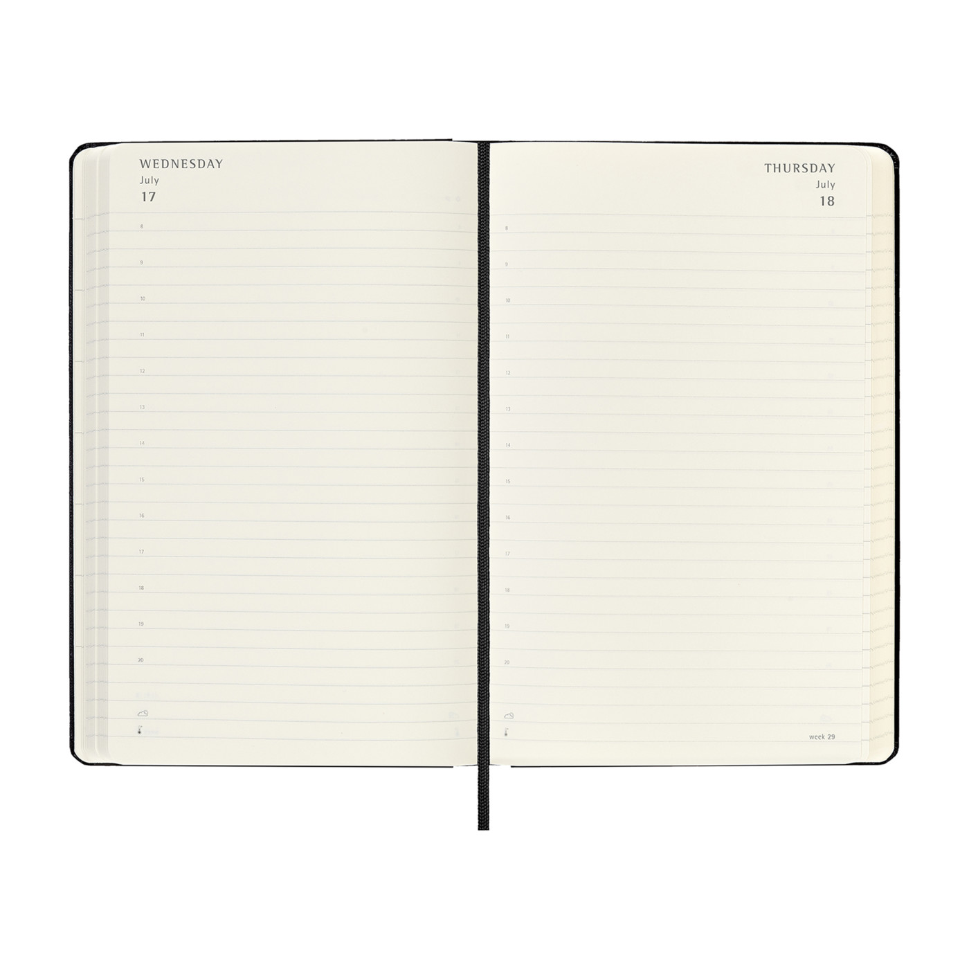 Moleskine® Hard Cover Large 12-Month Daily 2026 Planner Product Image