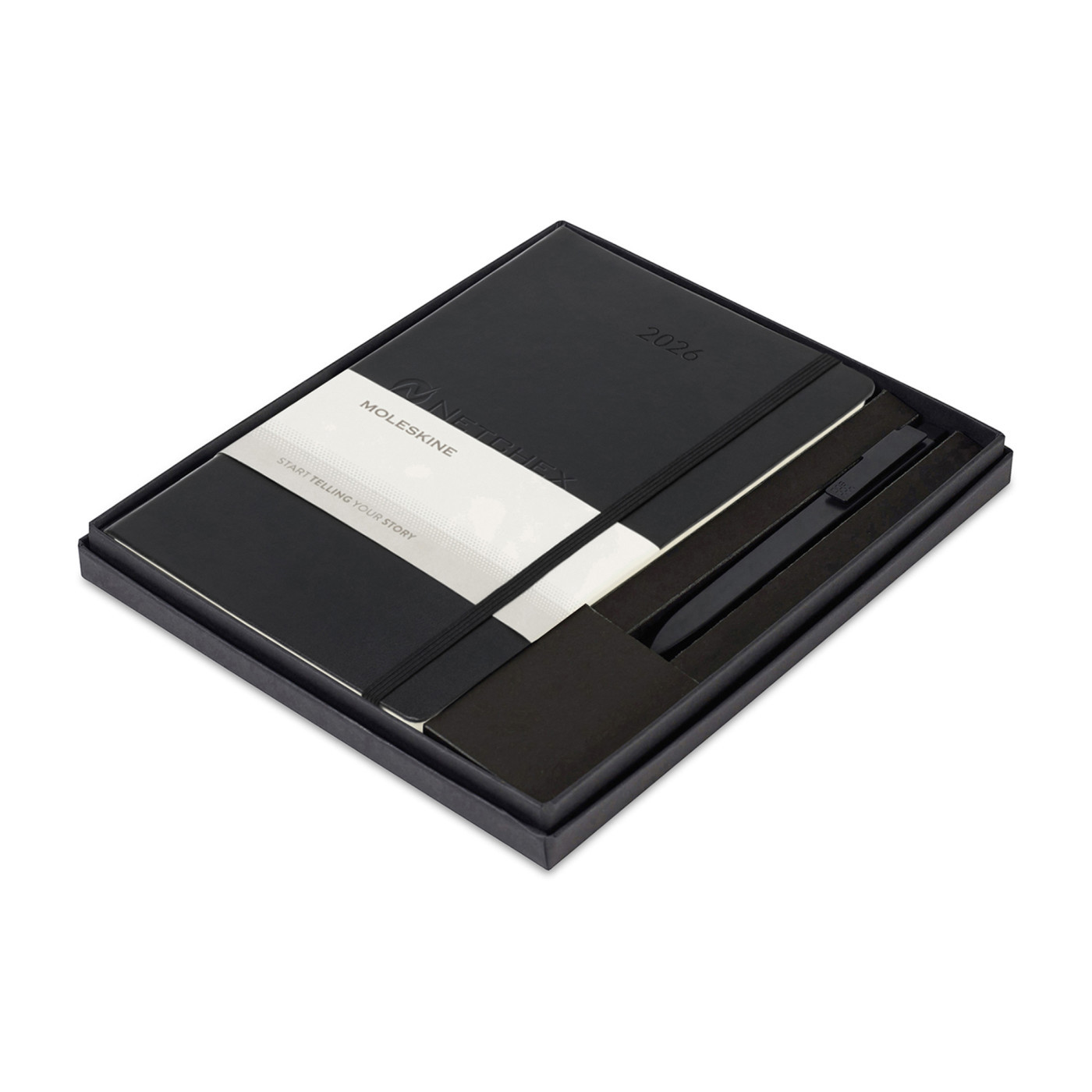 Moleskine® Soft Cover Large 12-Month Weekly 2026 Planner and GO Pen Gift Set Product Image