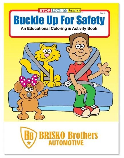 Good Value™ Coloring Book: Buckle Up for Safety Product Image