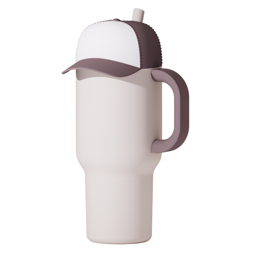 ASOBU® Happy Hat Tumbler with Hat Shaped Lid - 30 oz. Product Image