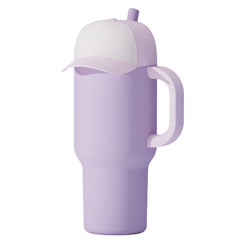 ASOBU® Happy Hat Tumbler with Hat Shaped Lid - 30 oz. Product Image