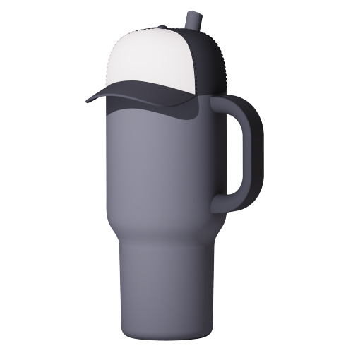 ASOBU® Happy Hat Tumbler with Hat Shaped Lid - 30 oz. Product Image