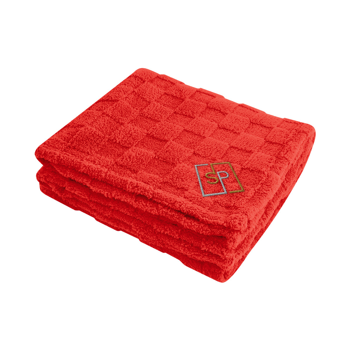 rPET Checkered Sherpa Blanket Product Image