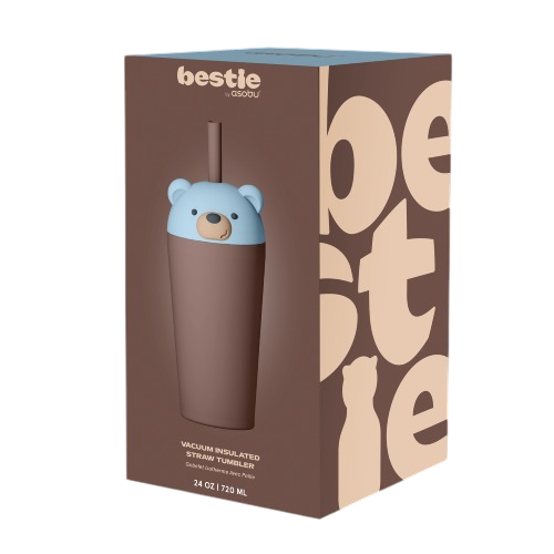 ASOBU® Bestie Character Shaped Sippy Tumbler - 24 oz. Product Image