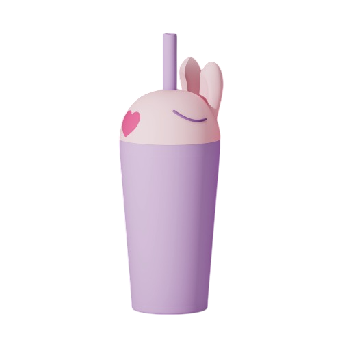 ASOBU® Bestie Character Shaped Sippy Tumbler - 24 oz. Product Image