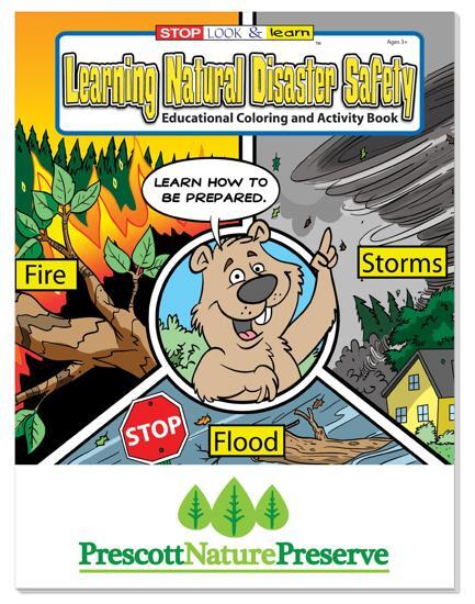 Good Value™ Coloring Book: Learning Natural Disaster Safety Product Image