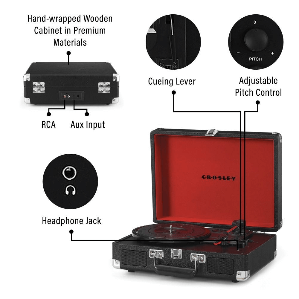 Crosley Cruiser Plus Record Player Product Image