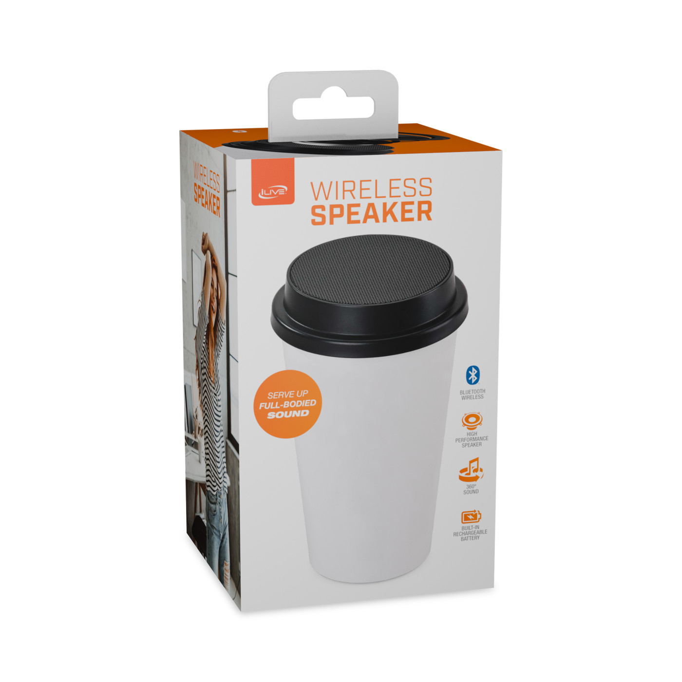 iLive™ Cup + Wireless Bluetooth Speaker Product Image