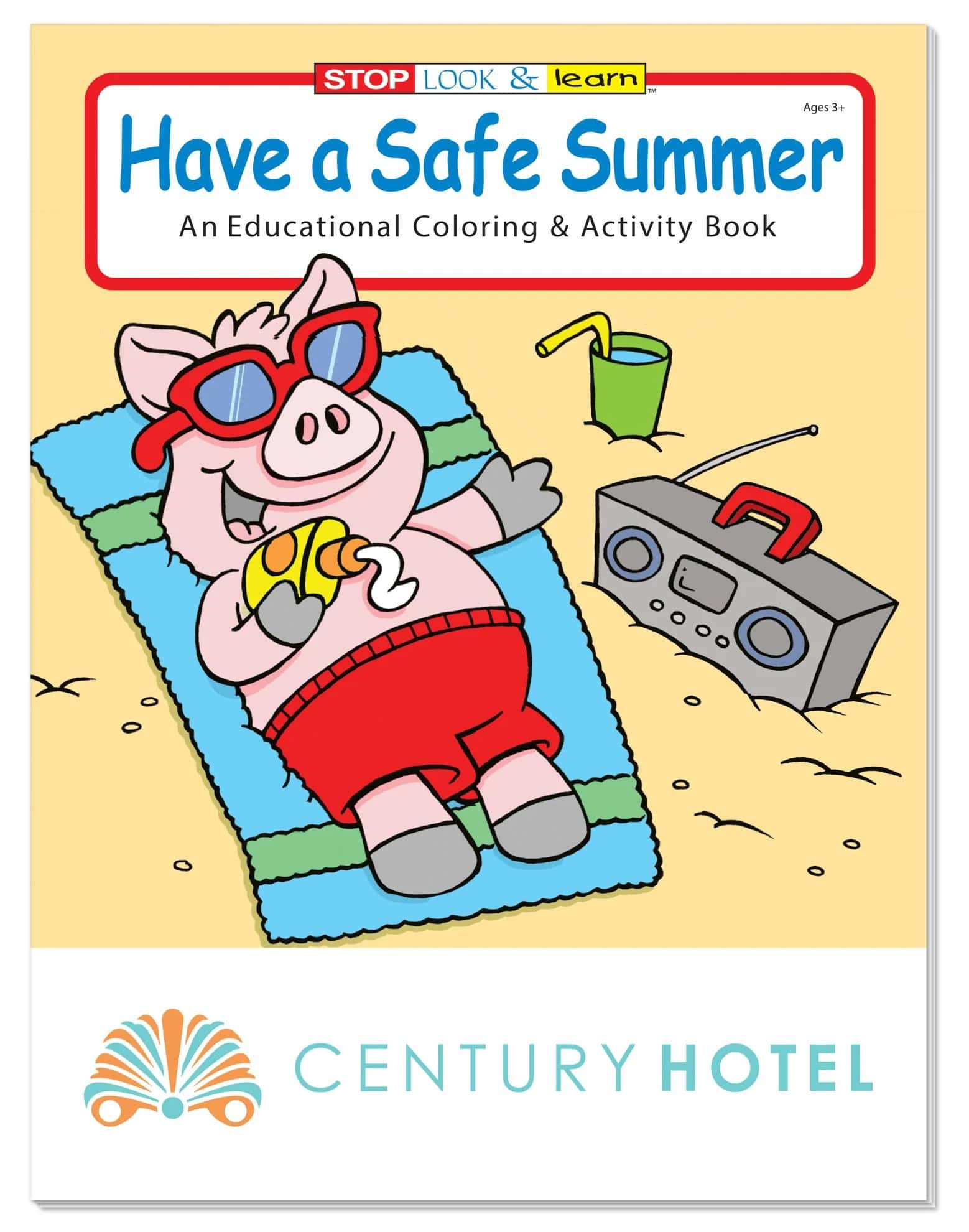 Coloring Book: Have a Safe Summer Product Image