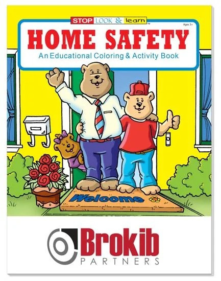Coloring Book: Home Safety Product Image