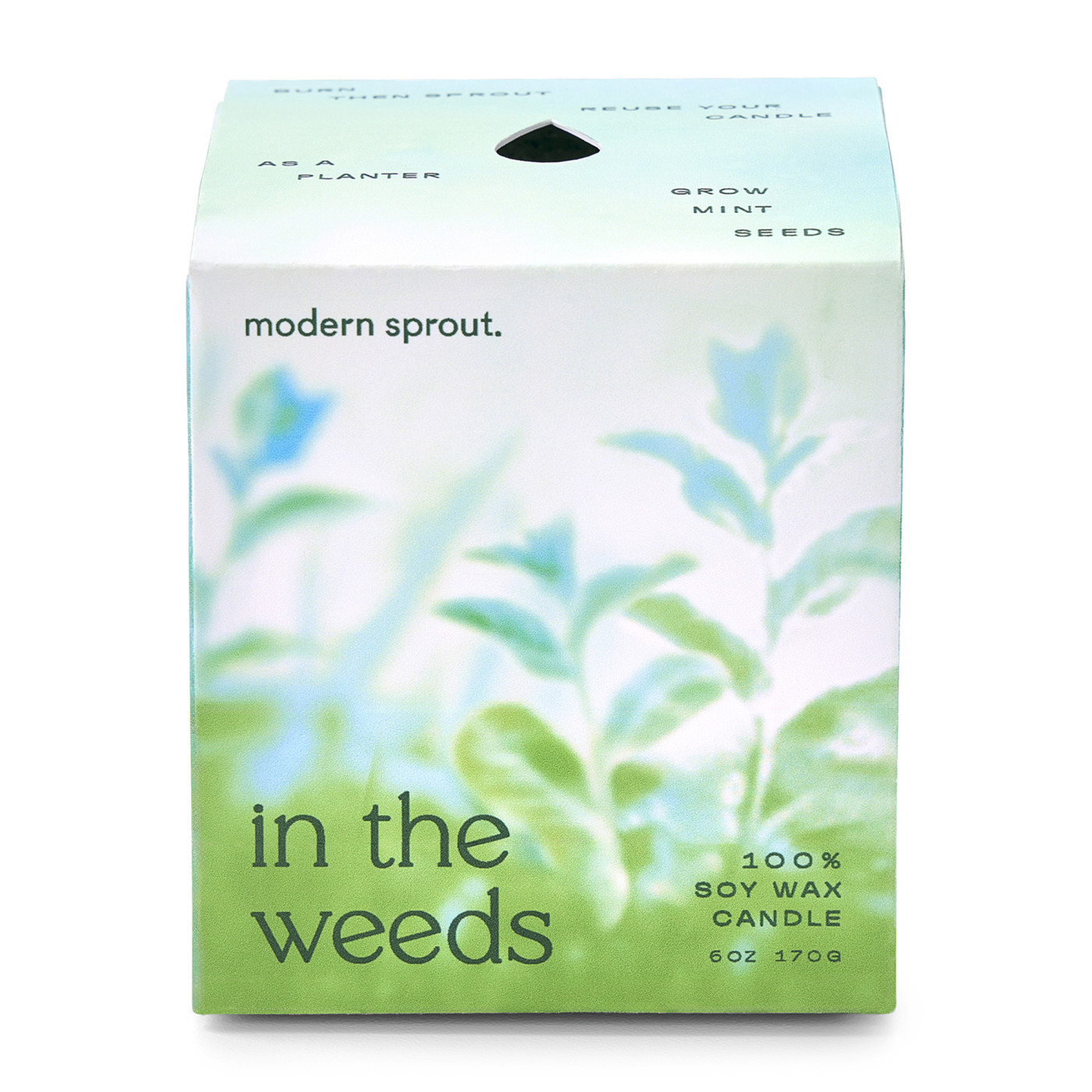 Modern Sprout® Garden Vibes Candle & Planter Product Image