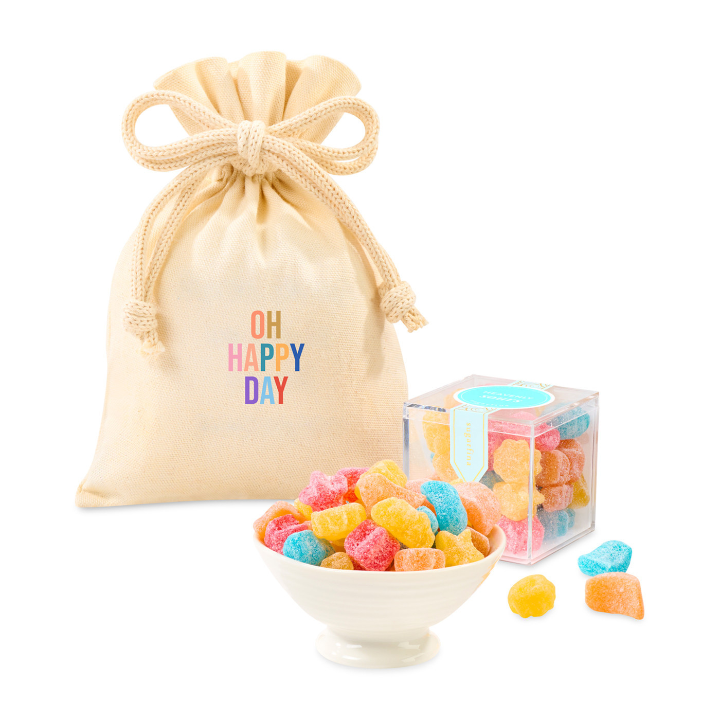 Sugarfina Heavenly Sours Candy Cube Gift Bag Product Image