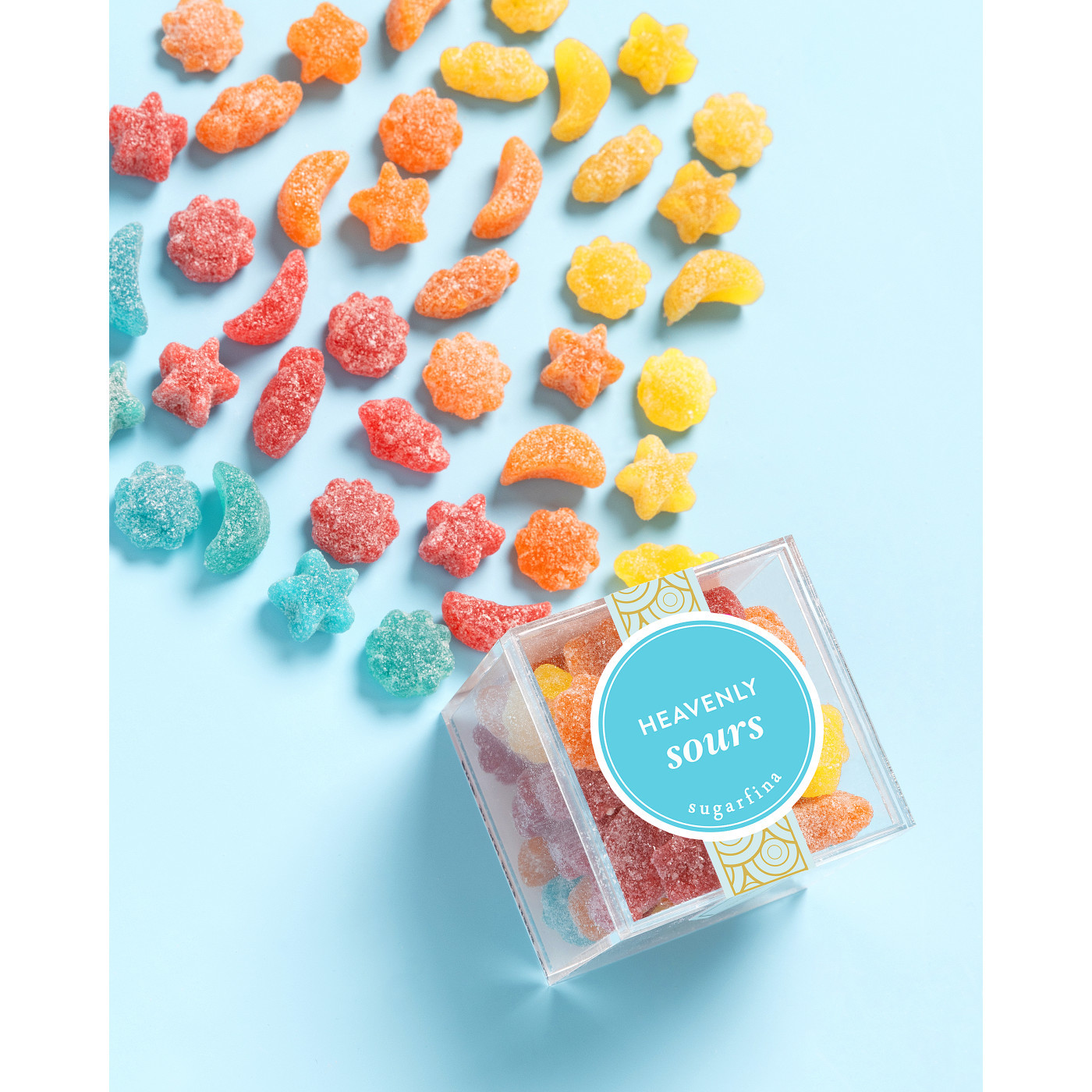 Sugarfina Heavenly Sours Candy Cube Gift Bag Product Image