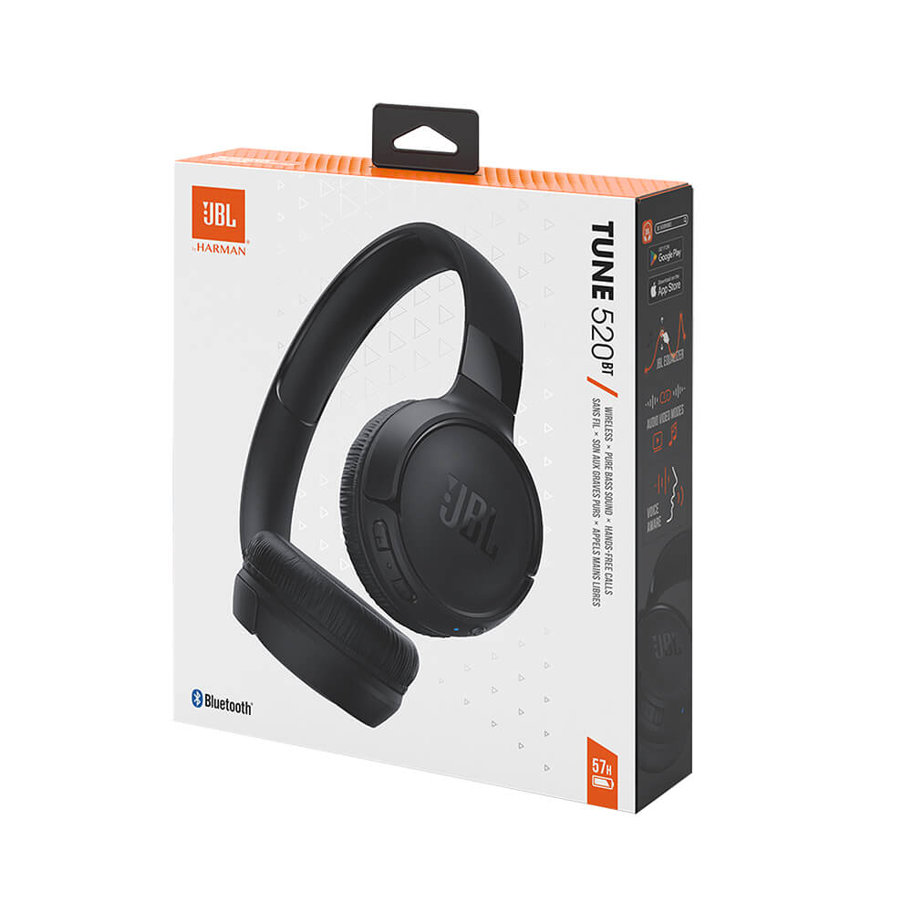 JBL Tune 520BT Wireless On-Ear Headphones Product Image