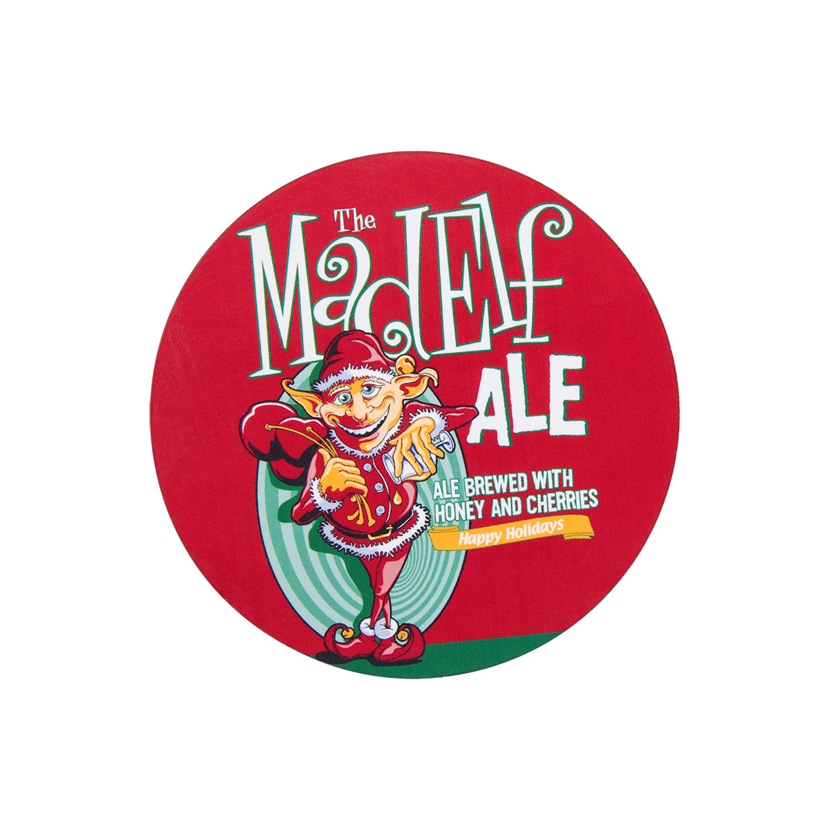 Circle Shaped Wood Coaster Product Image