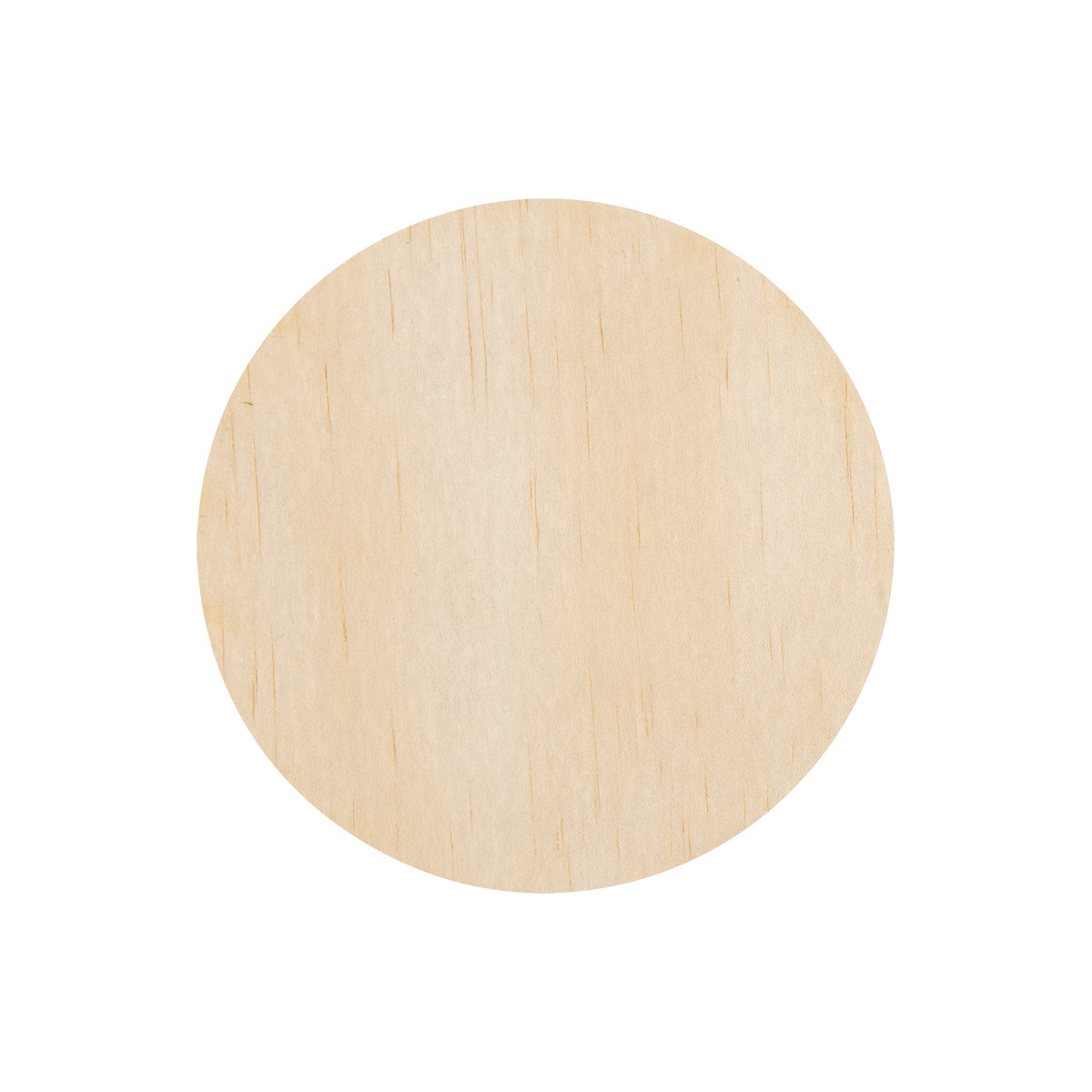 Circle Shaped Wood Coaster Product Image
