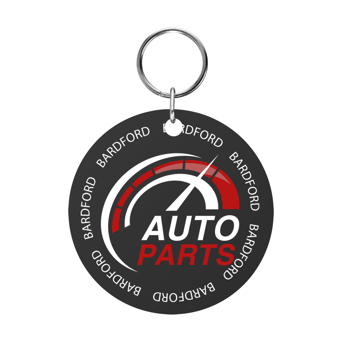 Full Color 6" Wood Key Tag Product Image