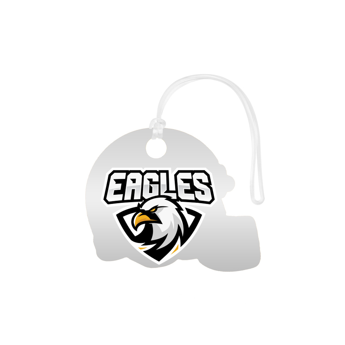 Full Color 9" Wood Bag Tag Product Image