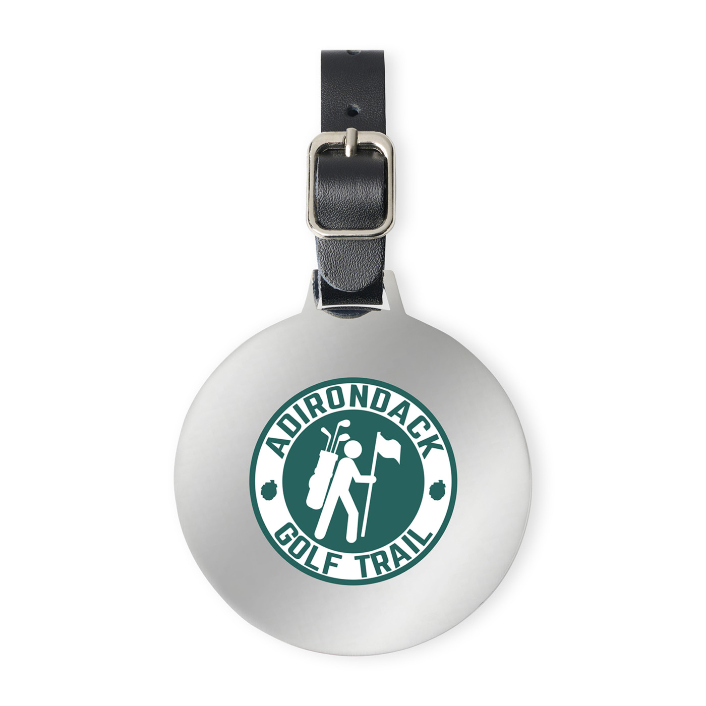 Ahead Large Round Golf Bag Tag Product Image