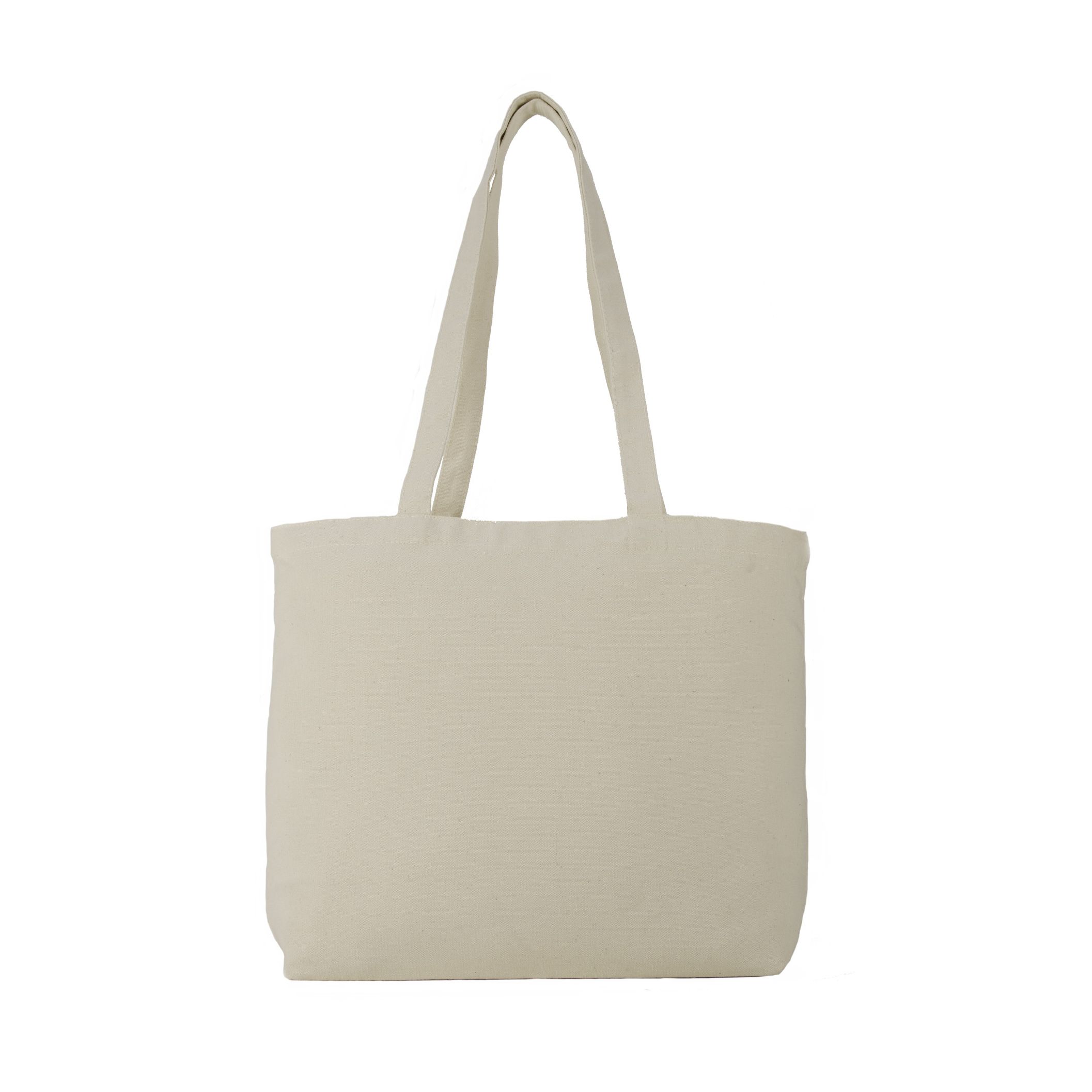 Zippered Cotton Bag - 18" x 13" Product Image
