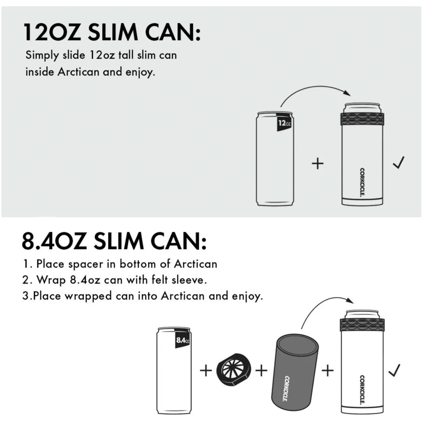 CORKCICLE® Slim Arctican Can Cooler Product Image