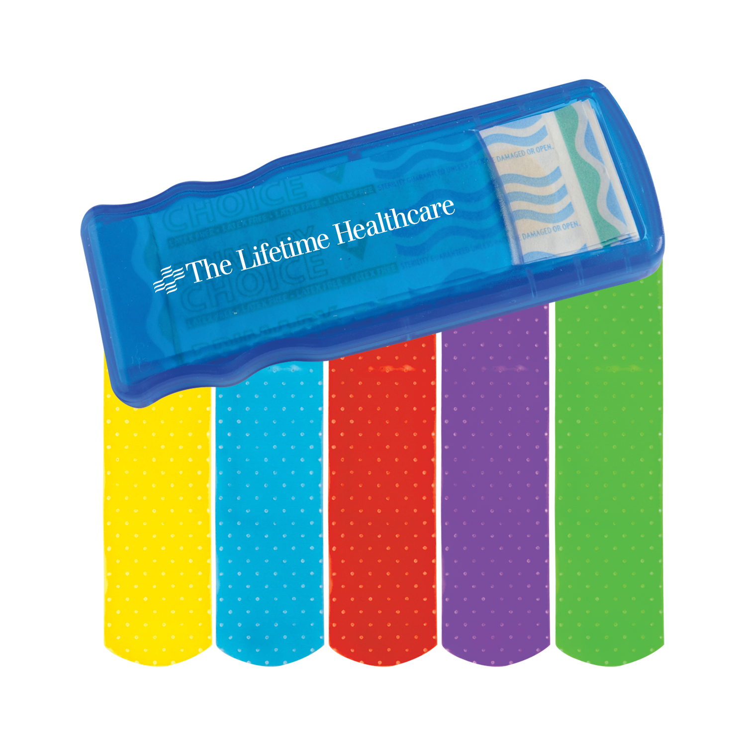 Bandage Dispenser with Color Bandages Product Image