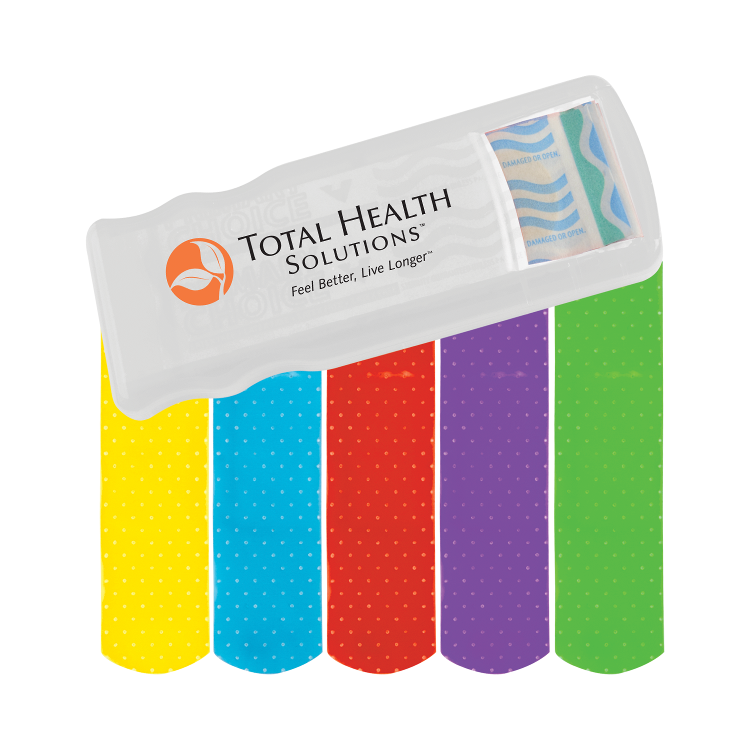 Bandage Dispenser with Color Bandages Product Image