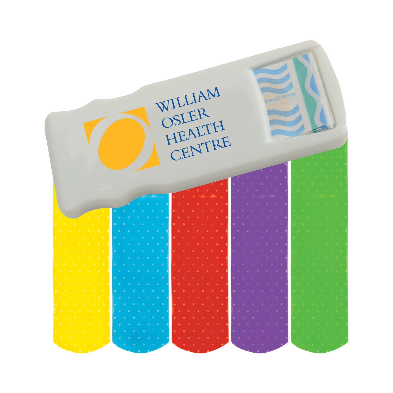 Bandage Dispenser with Color Bandages Product Image