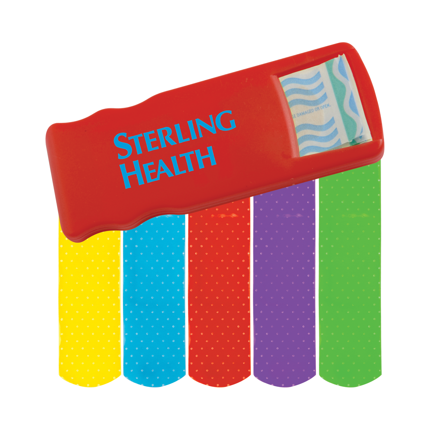 Bandage Dispenser with Color Bandages Product Image