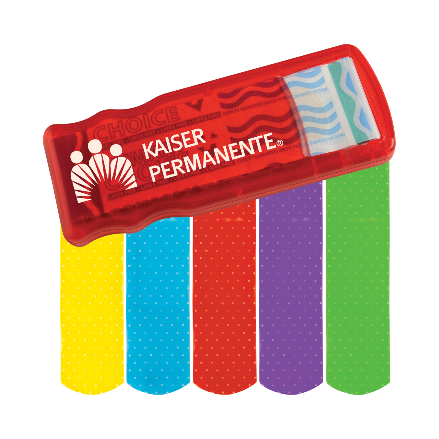 Bandage Dispenser with Color Bandages Product Image