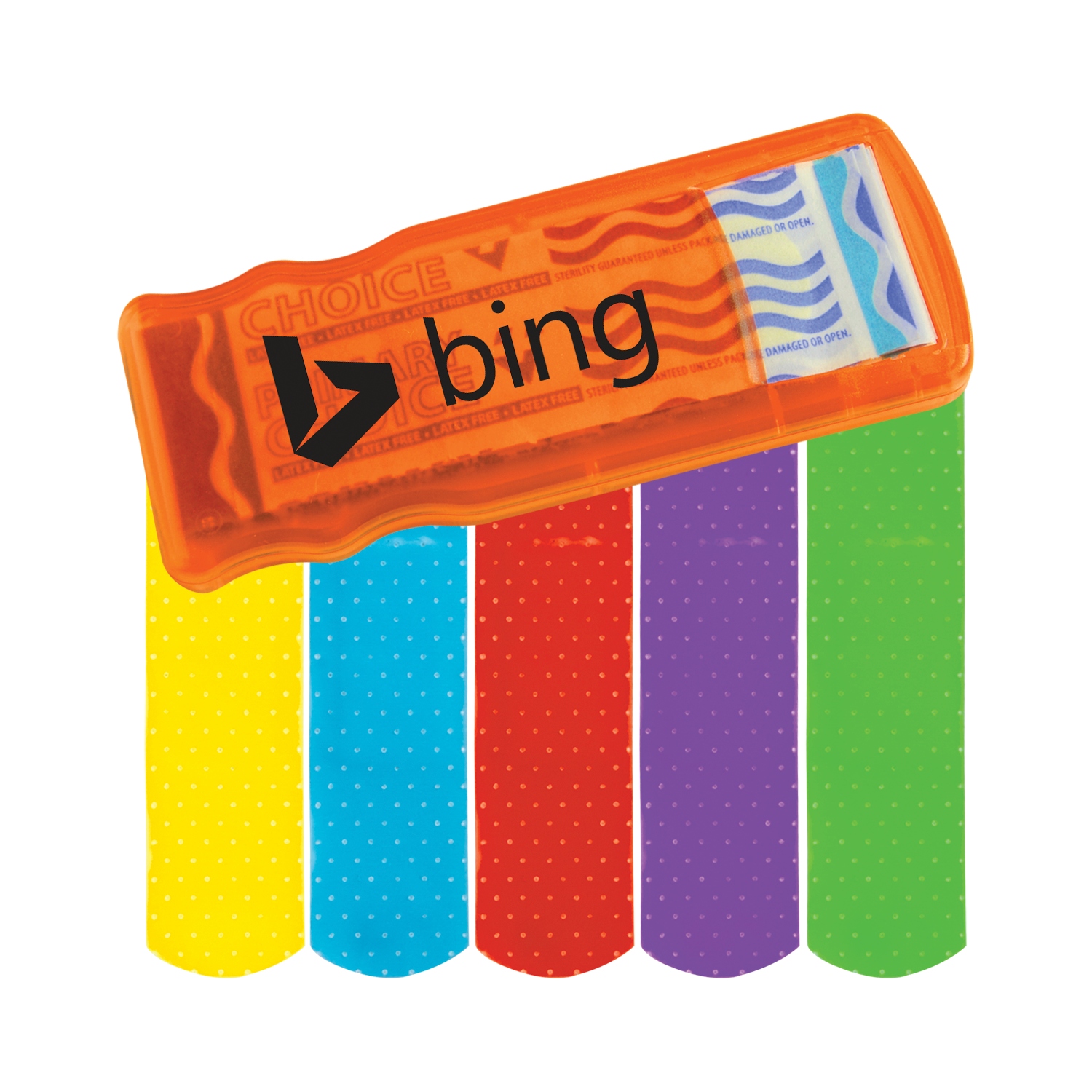 Bandage Dispenser with Color Bandages Product Image