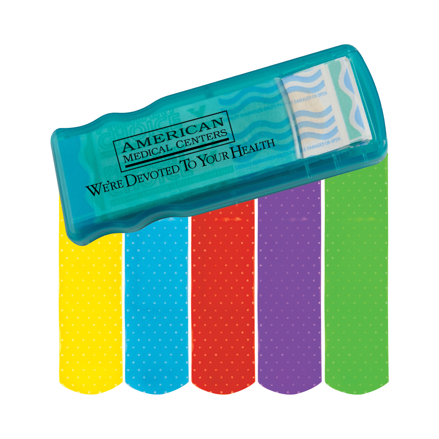 Bandage Dispenser with Color Bandages Product Image