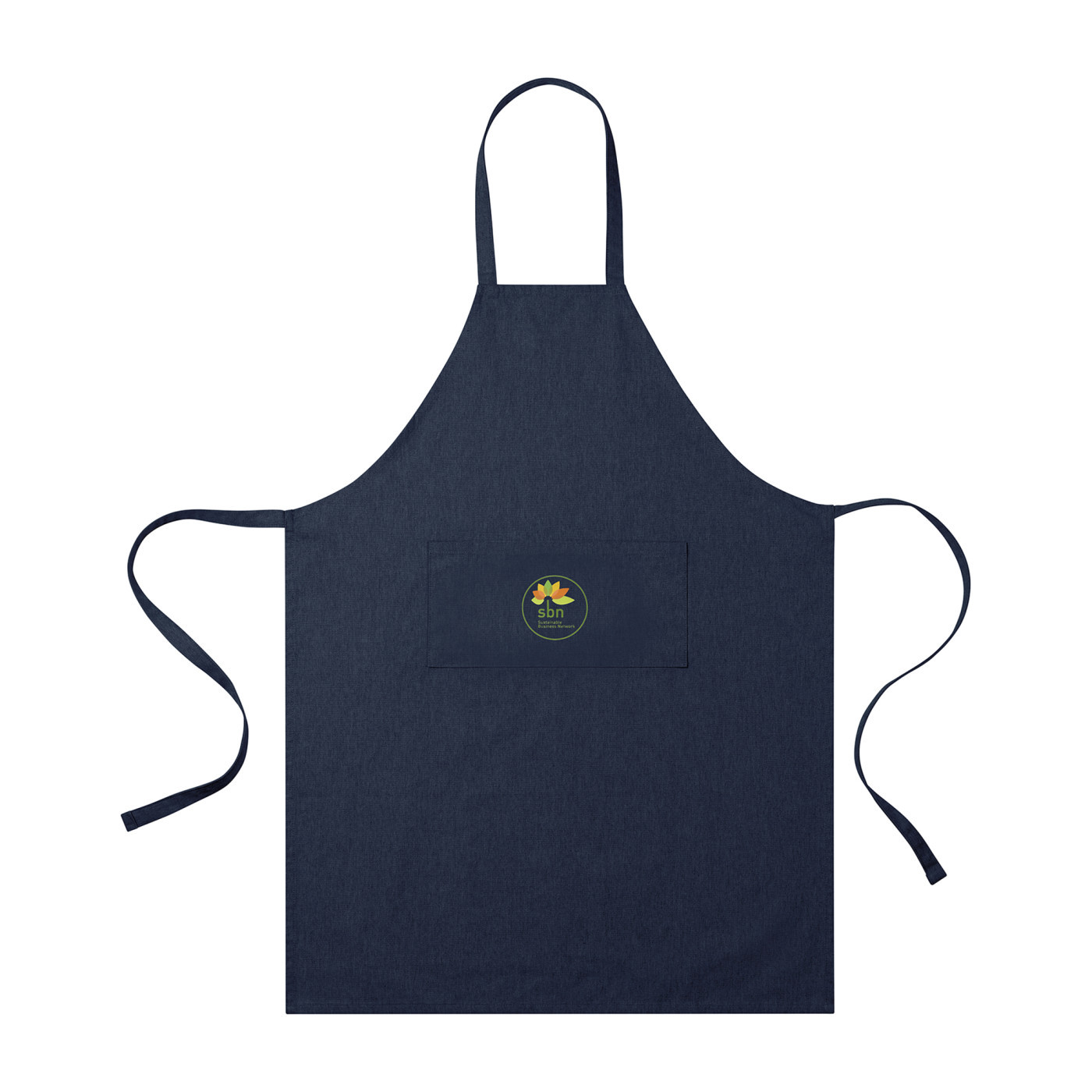AWARE™ Recycled Cotton Bib Front Apron With Pocket Product Image