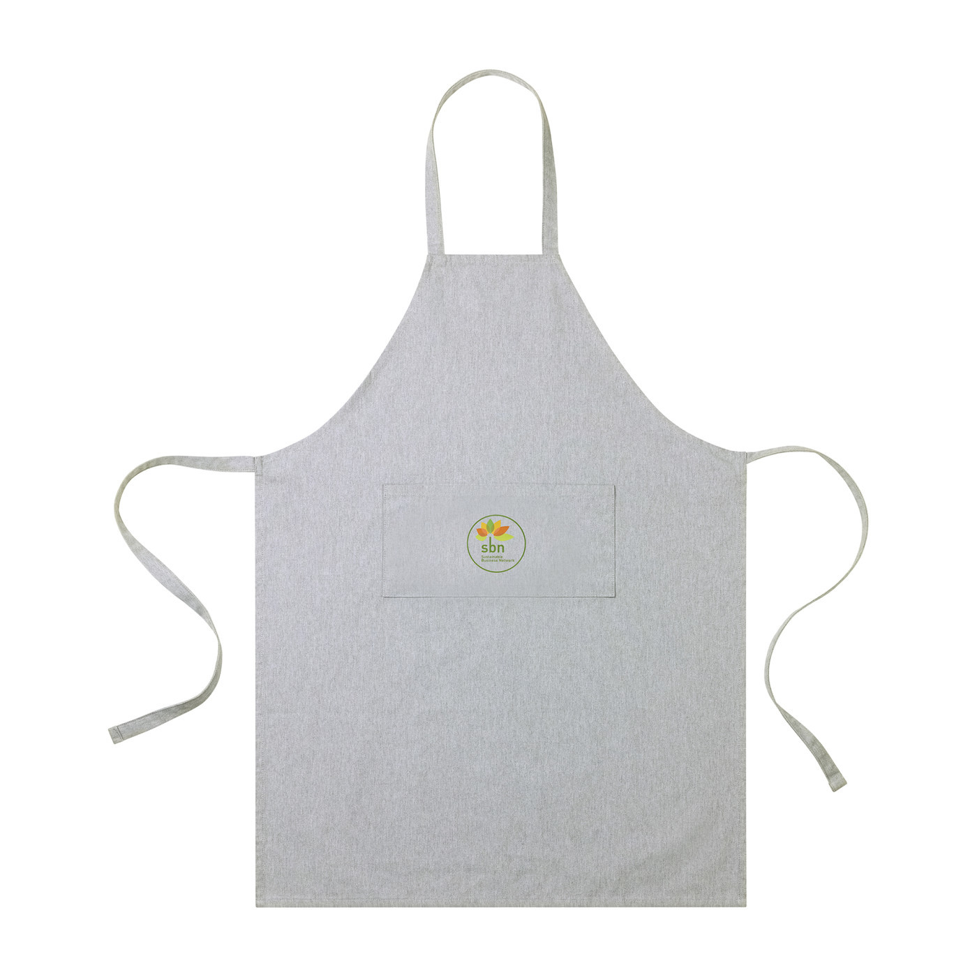 AWARE™ Recycled Cotton Bib Front Apron With Pocket Product Image