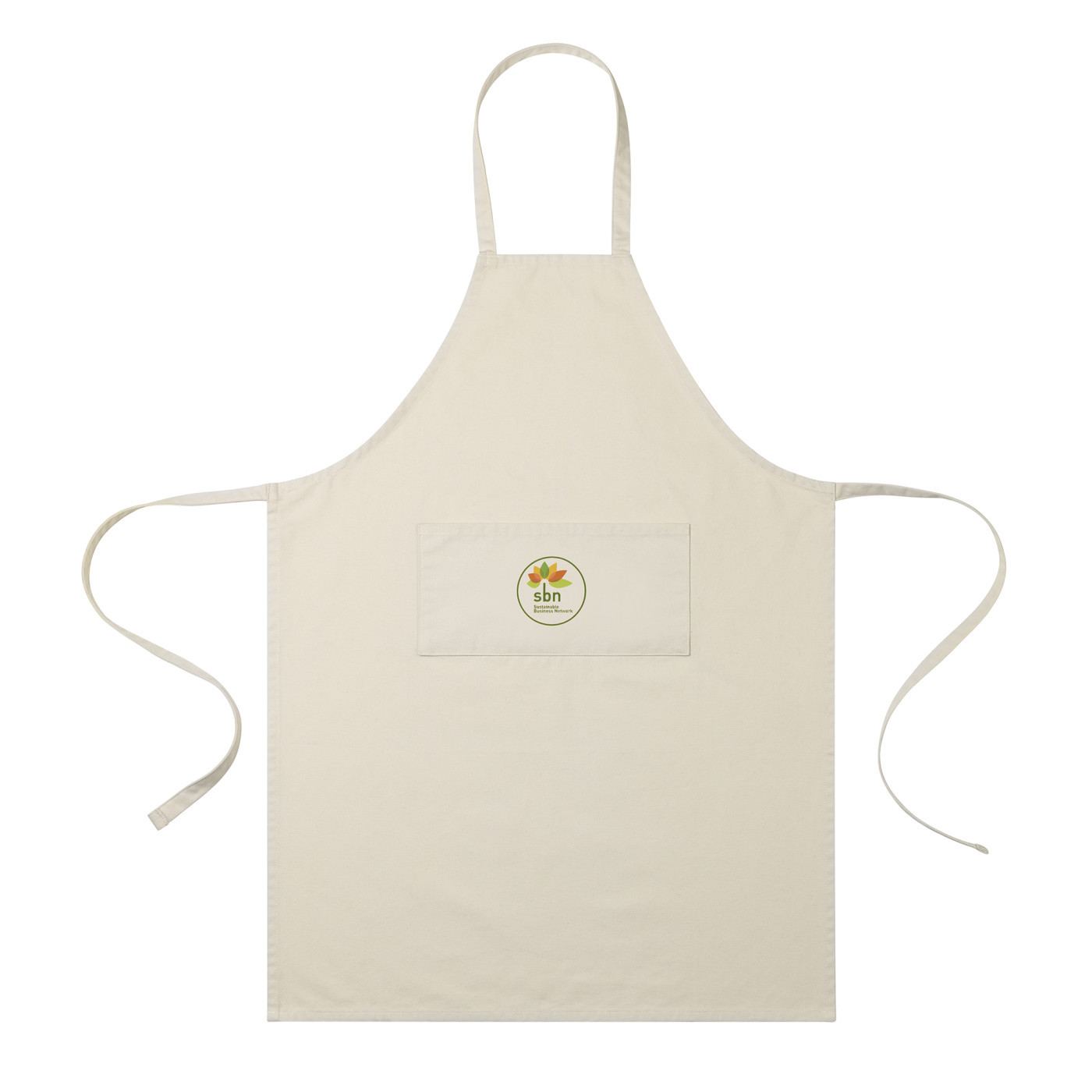 AWARE™ Recycled Cotton Bib Front Apron With Pocket Product Image