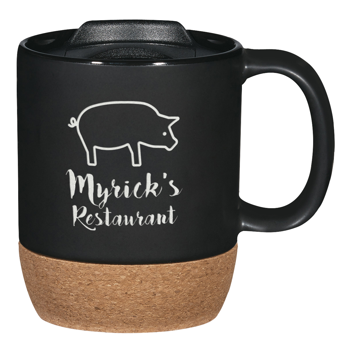 Cork Base Ceramic Mug - 14 oz. Product Image
