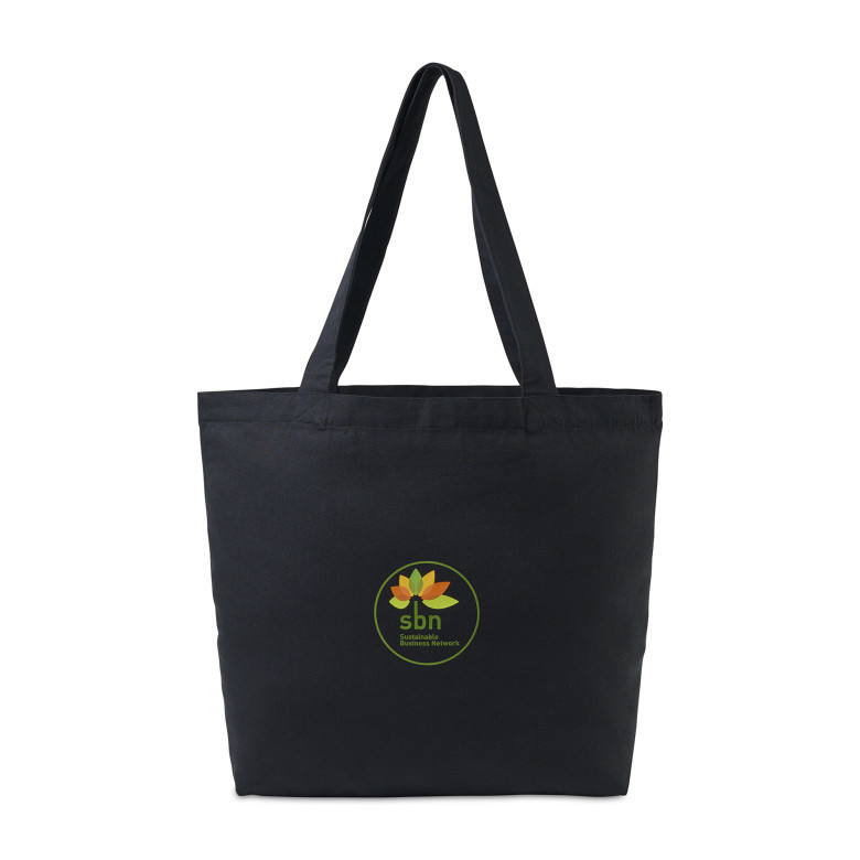 AWARE™ Recycled Cotton Shopper Tote with Interior Zip Pocket Product Image