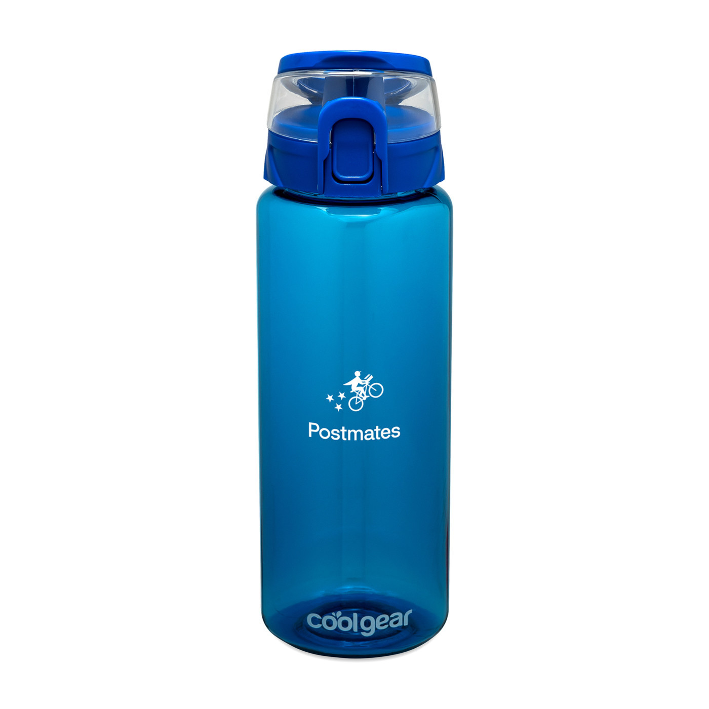 Cool Gear® Cylinder Bottle with Halo Lid - 32 oz. Product Image