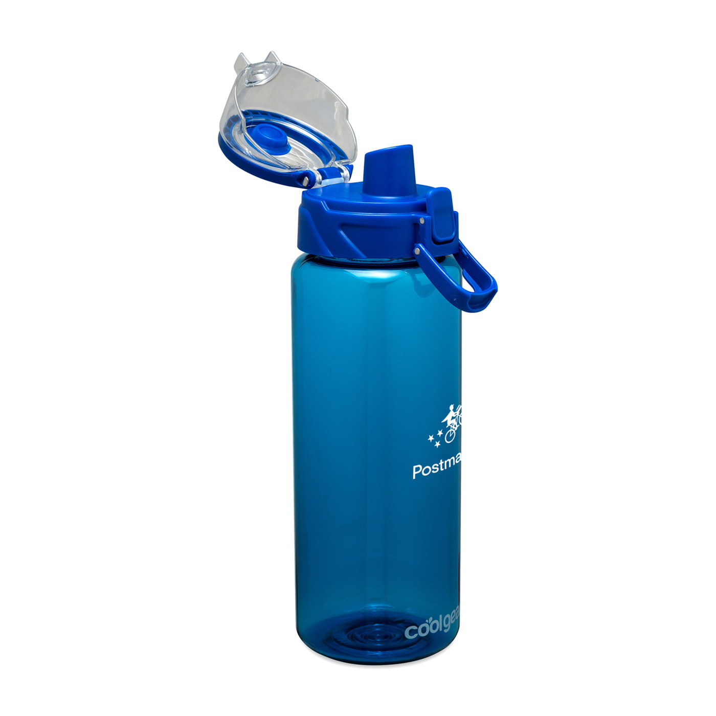 Cool Gear® Cylinder Bottle with Halo Lid - 32 oz. Product Image