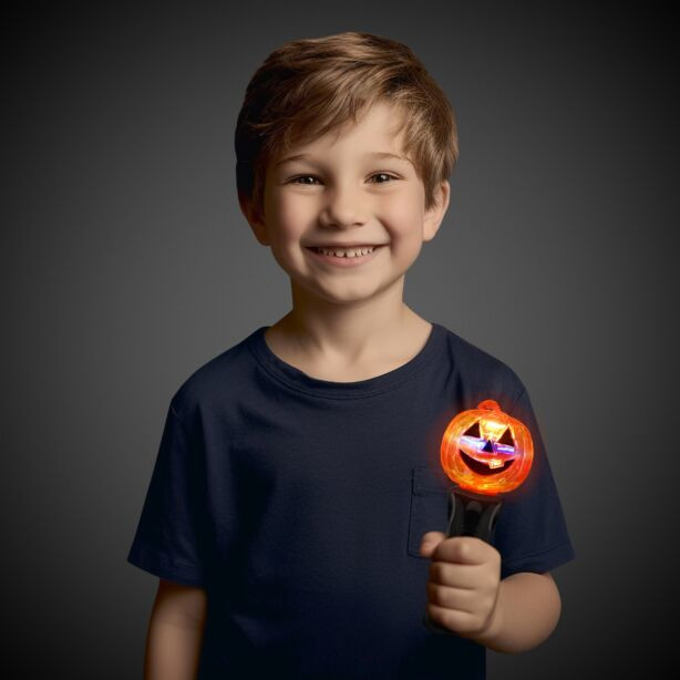 LED Pumpkin Spinner Wand Product Image