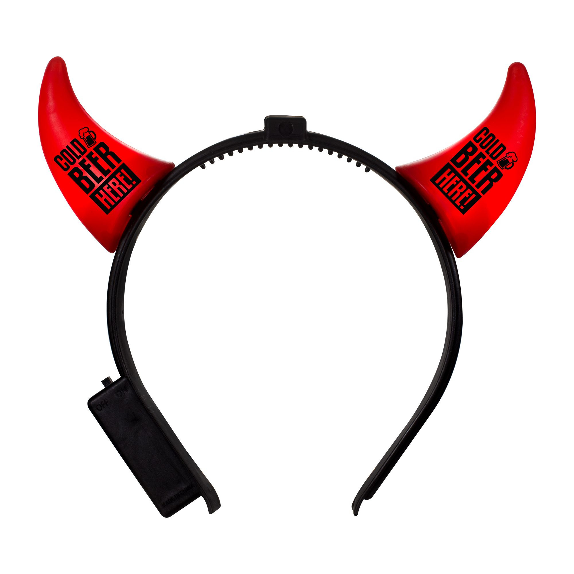 Light Up Red Devil Horns Product Image