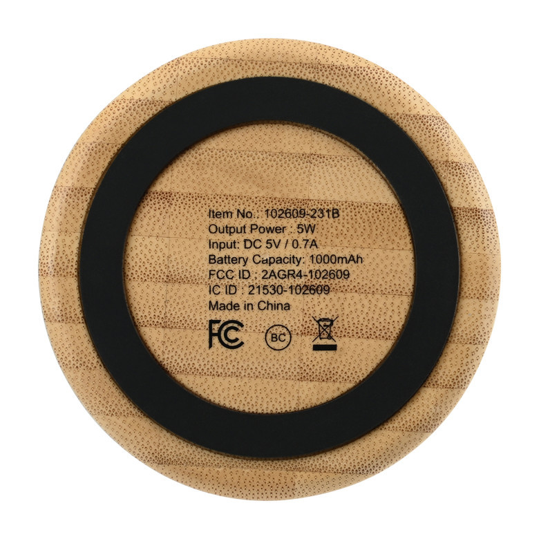 Reed Circle Bamboo Wireless Speaker Product Image